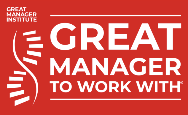 Great Manager to Work With® recognition badge