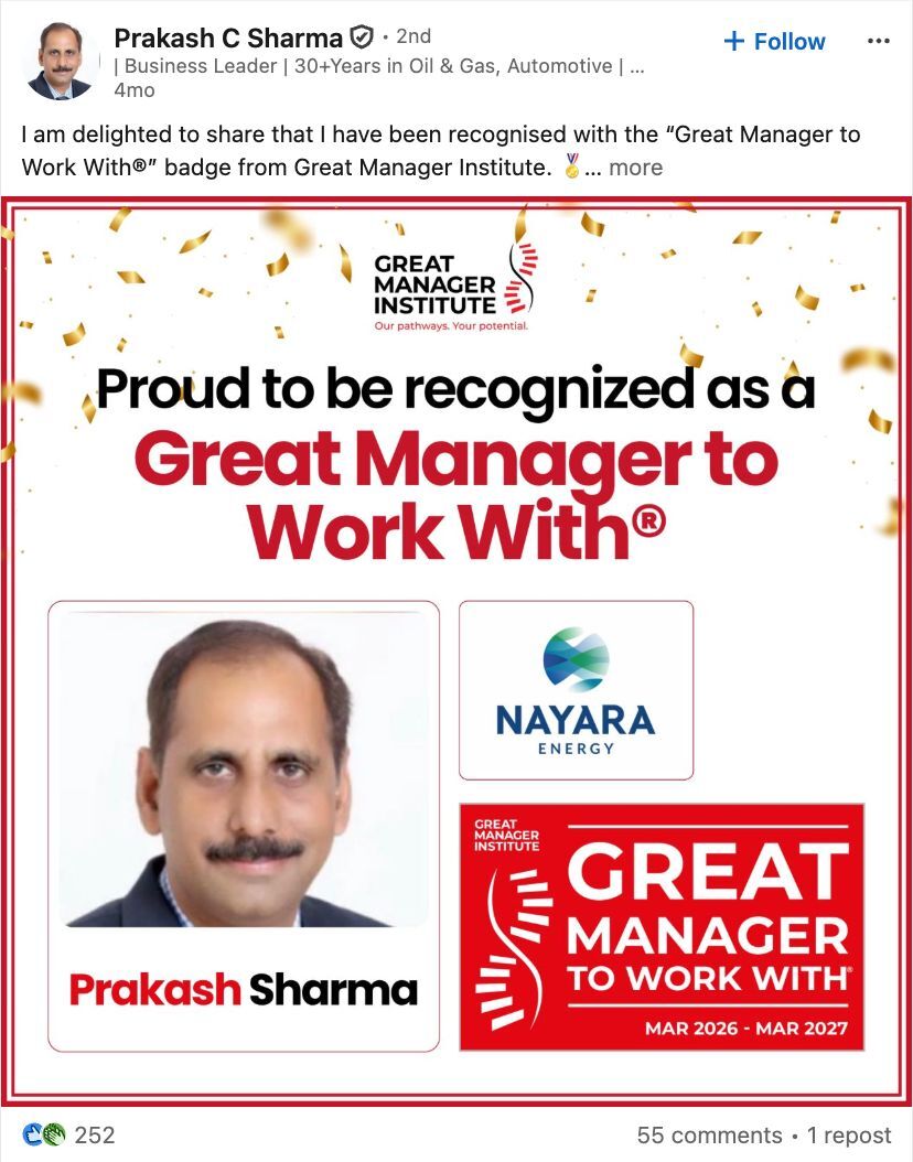 Anushka Sharma, recognised as a Great Manager to Work With