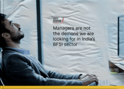 Managers are not the demons we are looking for in India's BFSI sector