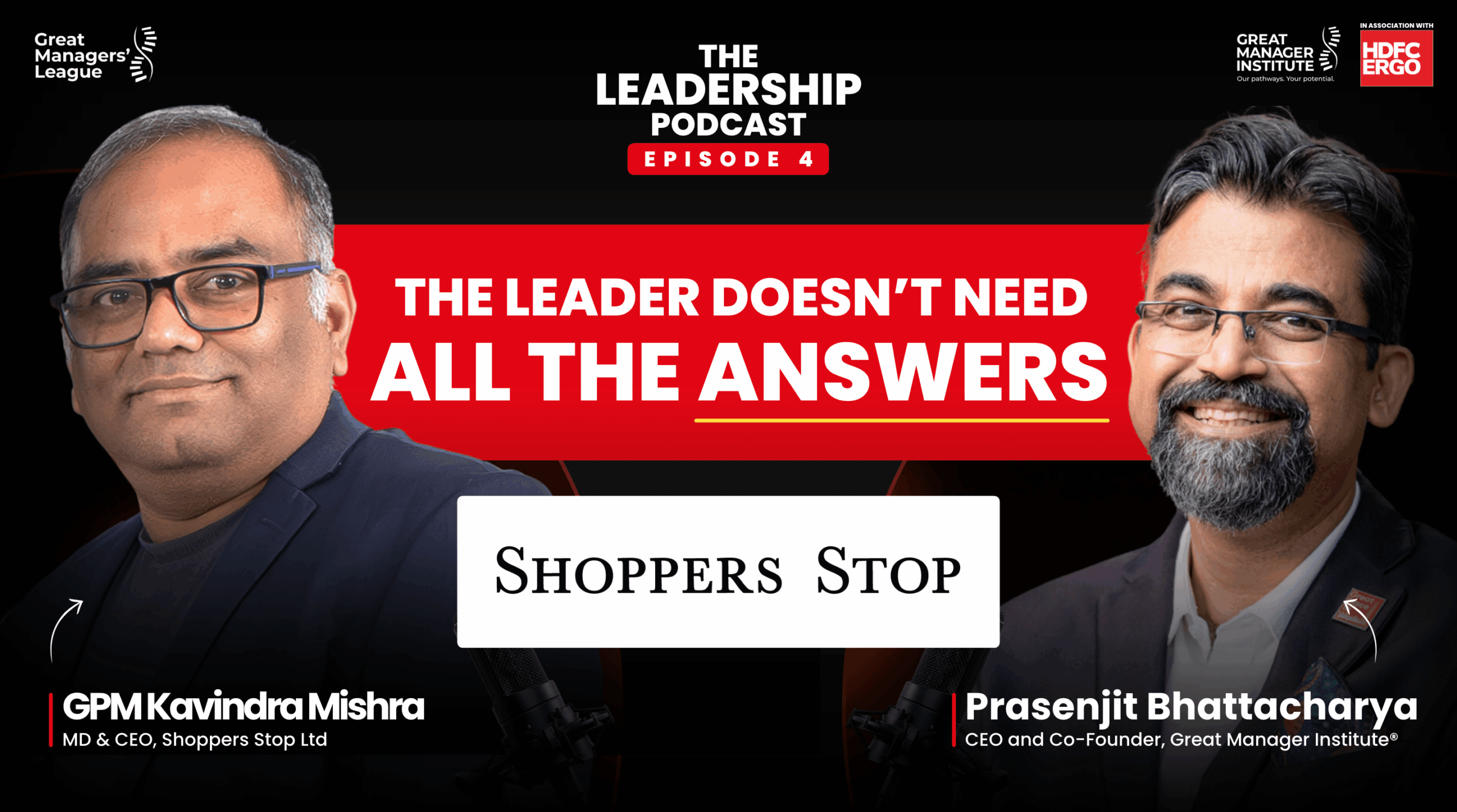 Episode 4 - GPM Kavindra Mishra, MD & CEO, Shoppers Stop Ltd Thumbnail